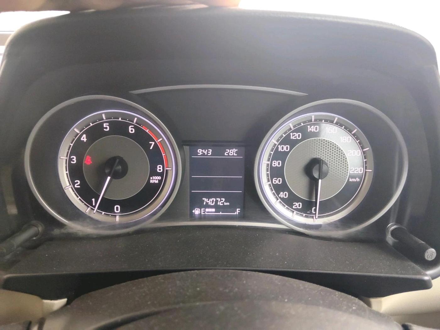 2018 Maruti Dzire ZXI, Petrol, Manual, 74,072 km, interior