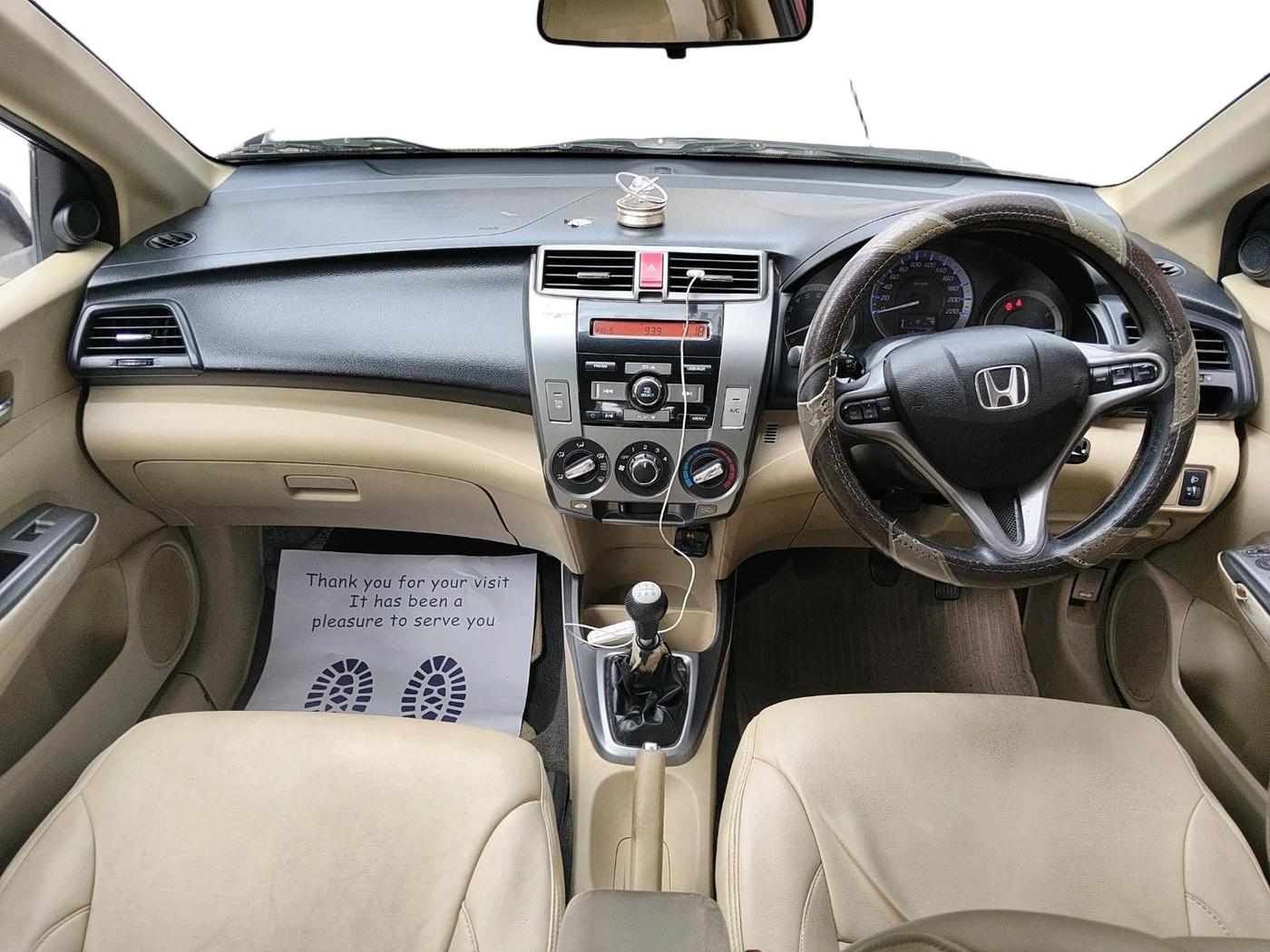 2013 Honda City 1.5L I-VTEC V MT, Petrol, Manual, 1,21,491 km, interior