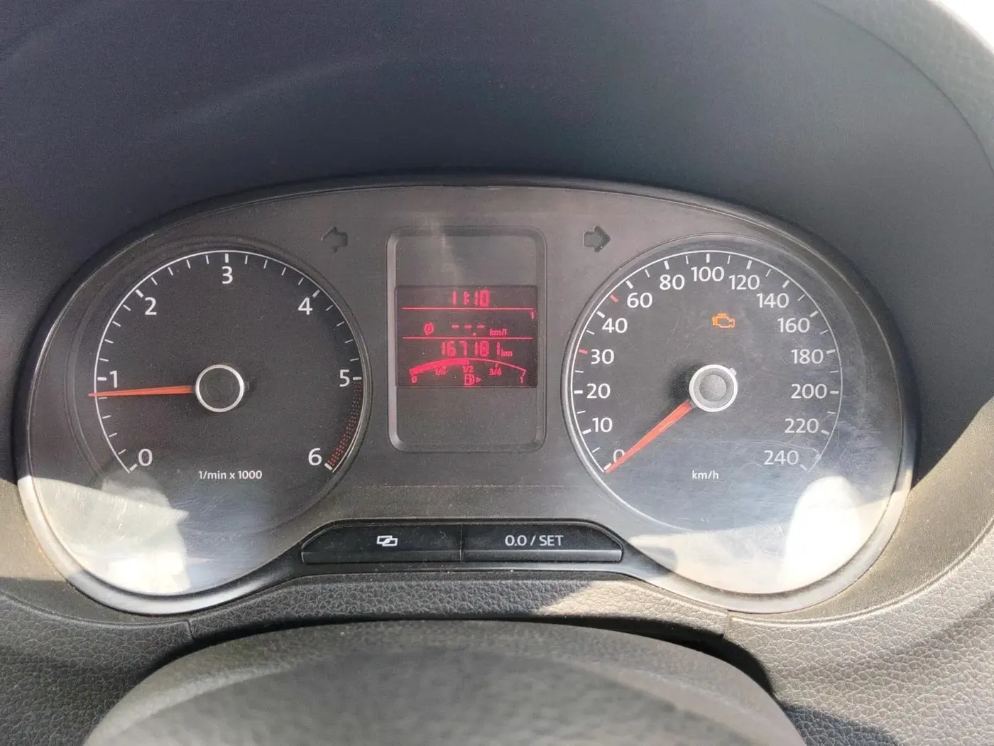2010 Volkswagen Polo HIGHLINE DIESEL, Diesel, Manual, 1,67,181 km, interior