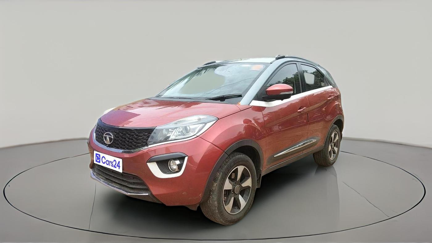 2018 Tata NEXON XZ PLUS PETROL DUAL TONE, Petrol, Manual, 1,51,923 km, exterior
