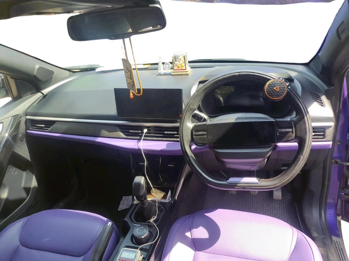 2023 Tata NEXON FEARLESS PURPLE + SUNROOF DUAL TONE 1.5 DIESEL, Diesel, Manual, 39,456 km, interior