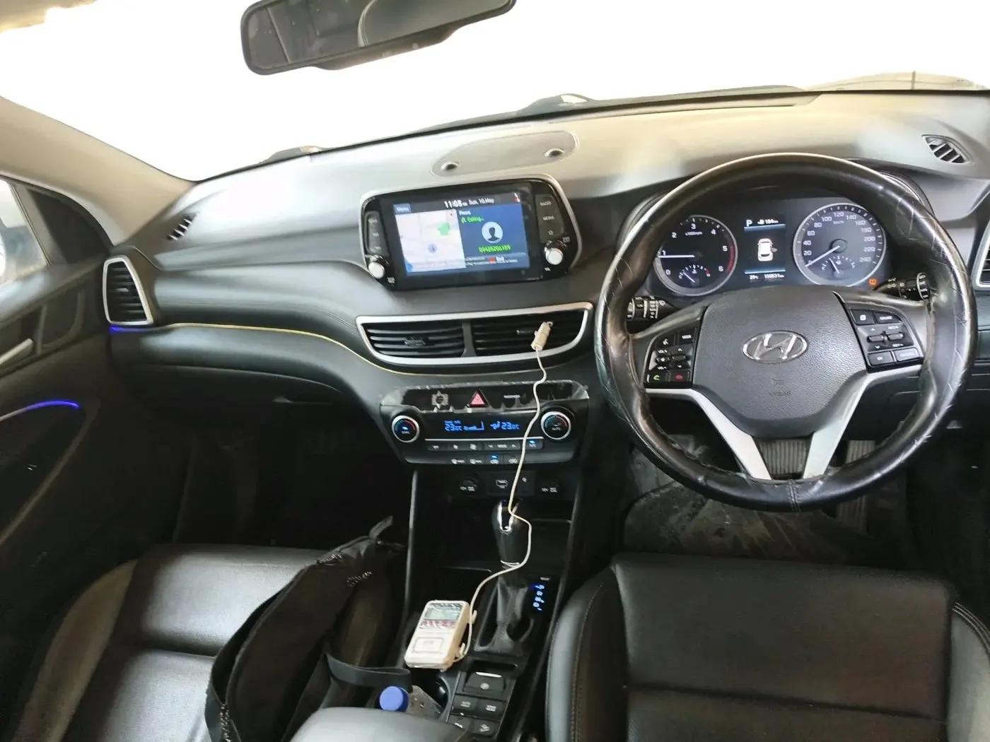 2021 Hyundai Tucson GLS 2WD AT DIESEL, Diesel, Automatic, 1,30,531 km, interior