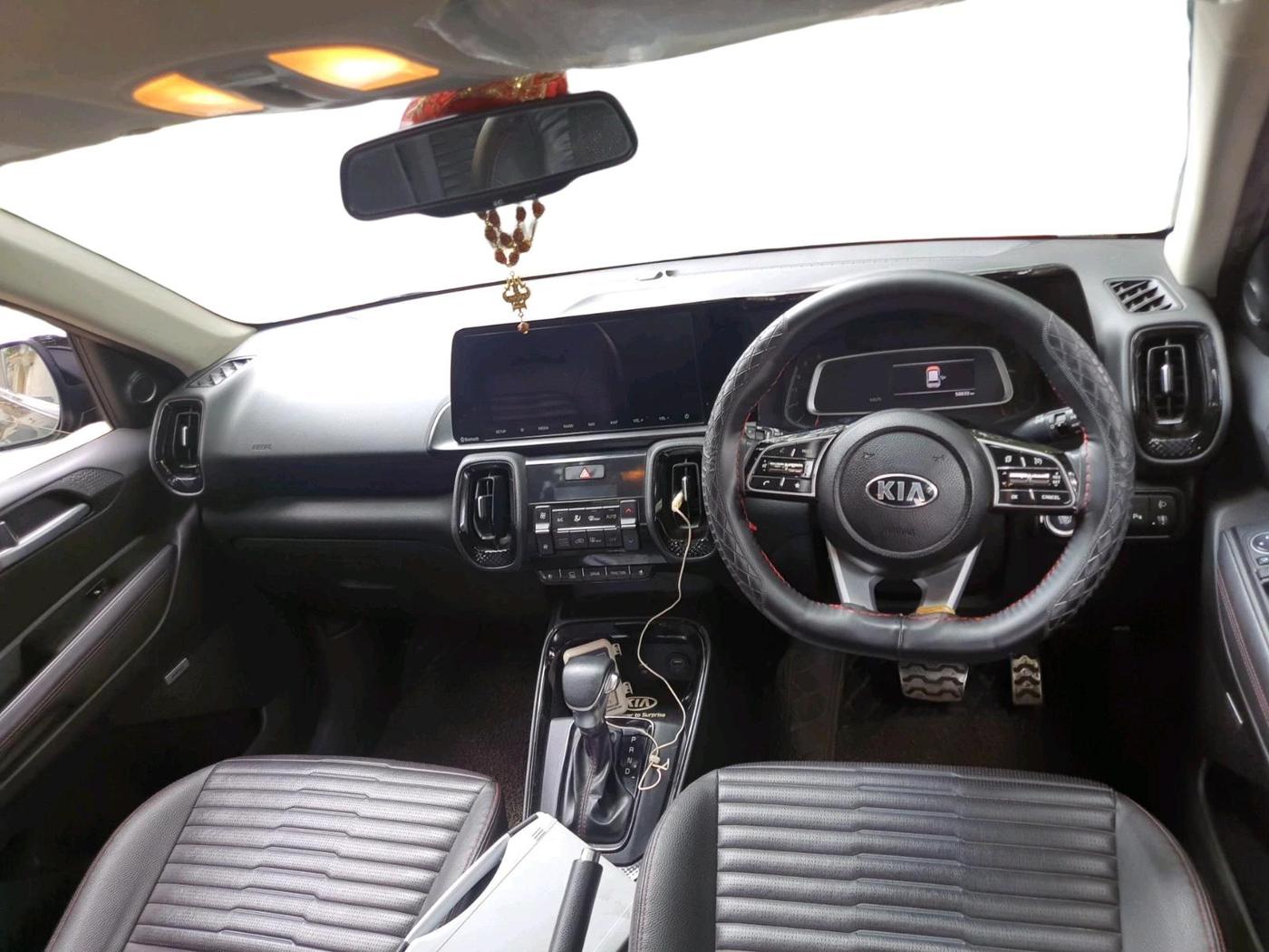 2021 KIA SONET GTX PLUS 1.5 AT, Diesel, Automatic, 58,839 km, interior