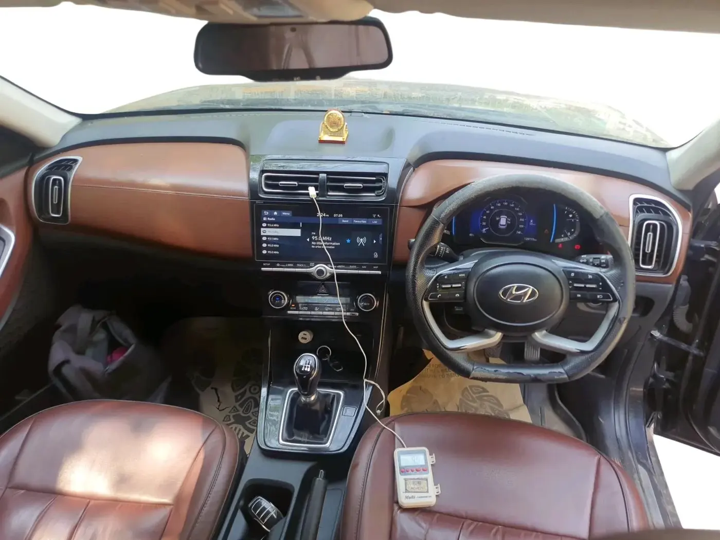 2021 Hyundai ALCAZAR PRESTIGE 1.5 MT 7STR, Diesel, Manual, 1,28,770 km, interior