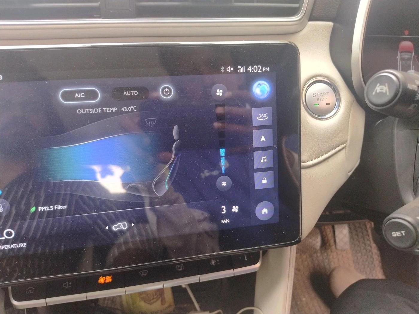 2022 MG ASTOR SAVVY 1.5 CVT, Petrol, Automatic, 86,326 km, interior