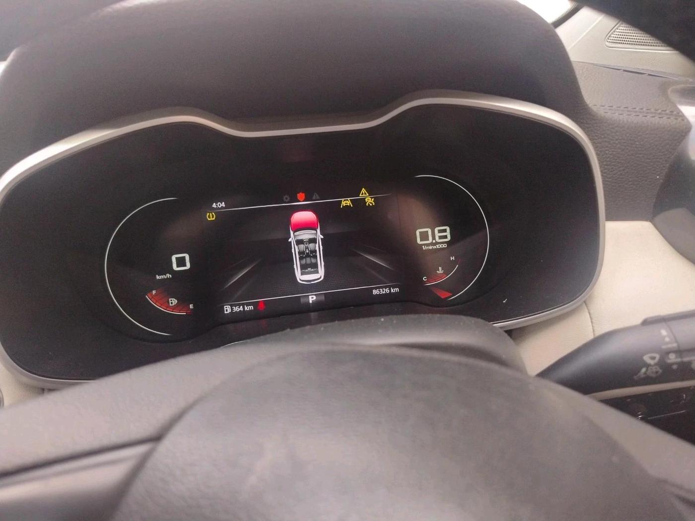 2022 MG ASTOR SAVVY 1.5 CVT, Petrol, Automatic, 86,326 km, interior