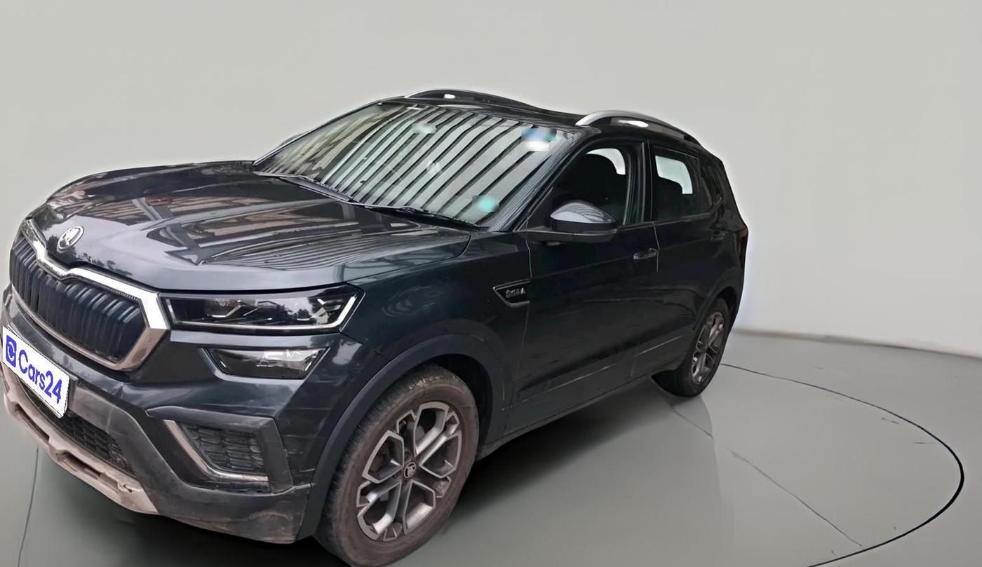 2022 Skoda KUSHAQ STYLE 1.0L TSI AT (6 AIRBAGS), Petrol, Automatic, 58,767 km, exterior