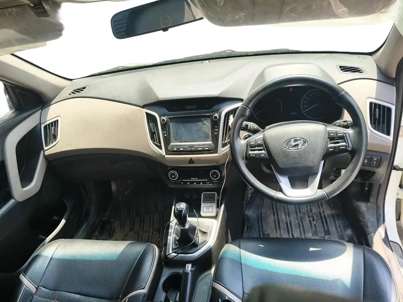 2018 Hyundai Creta SX 1.6 PETROL, Petrol, Manual, 78,660 km, interior