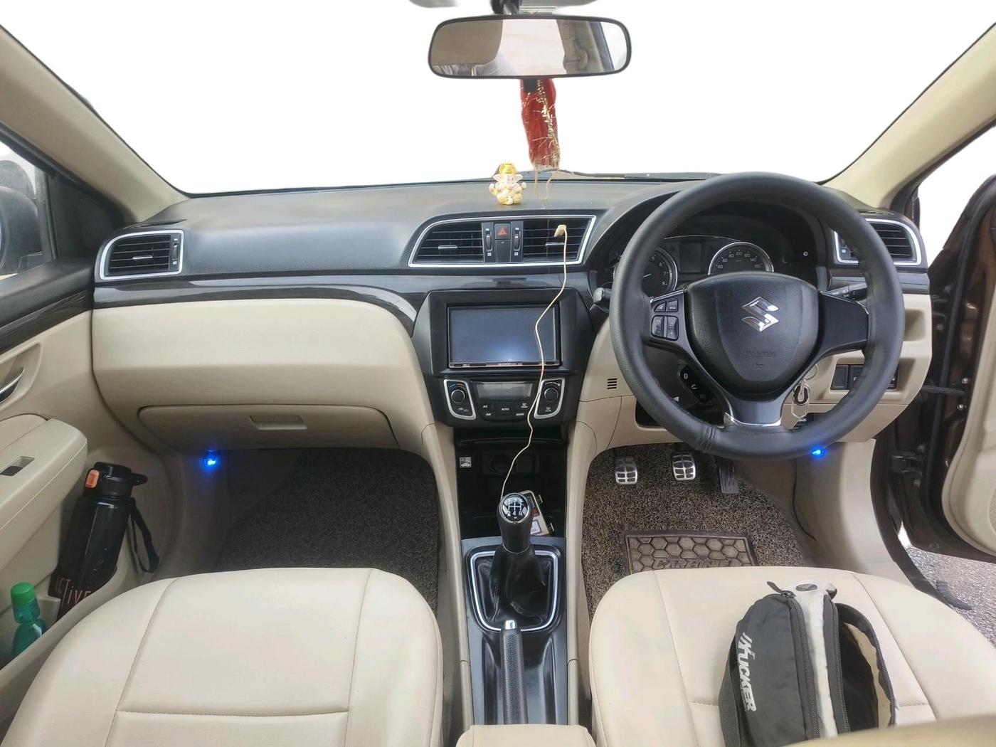 2017 Maruti Ciaz VXI+, Petrol, Manual, 79,717 km, interior
