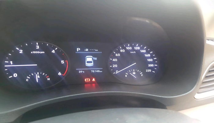 2019 Hyundai Verna 1.6 CRDI SX + AT, Diesel, Automatic, 78,148 km, interior