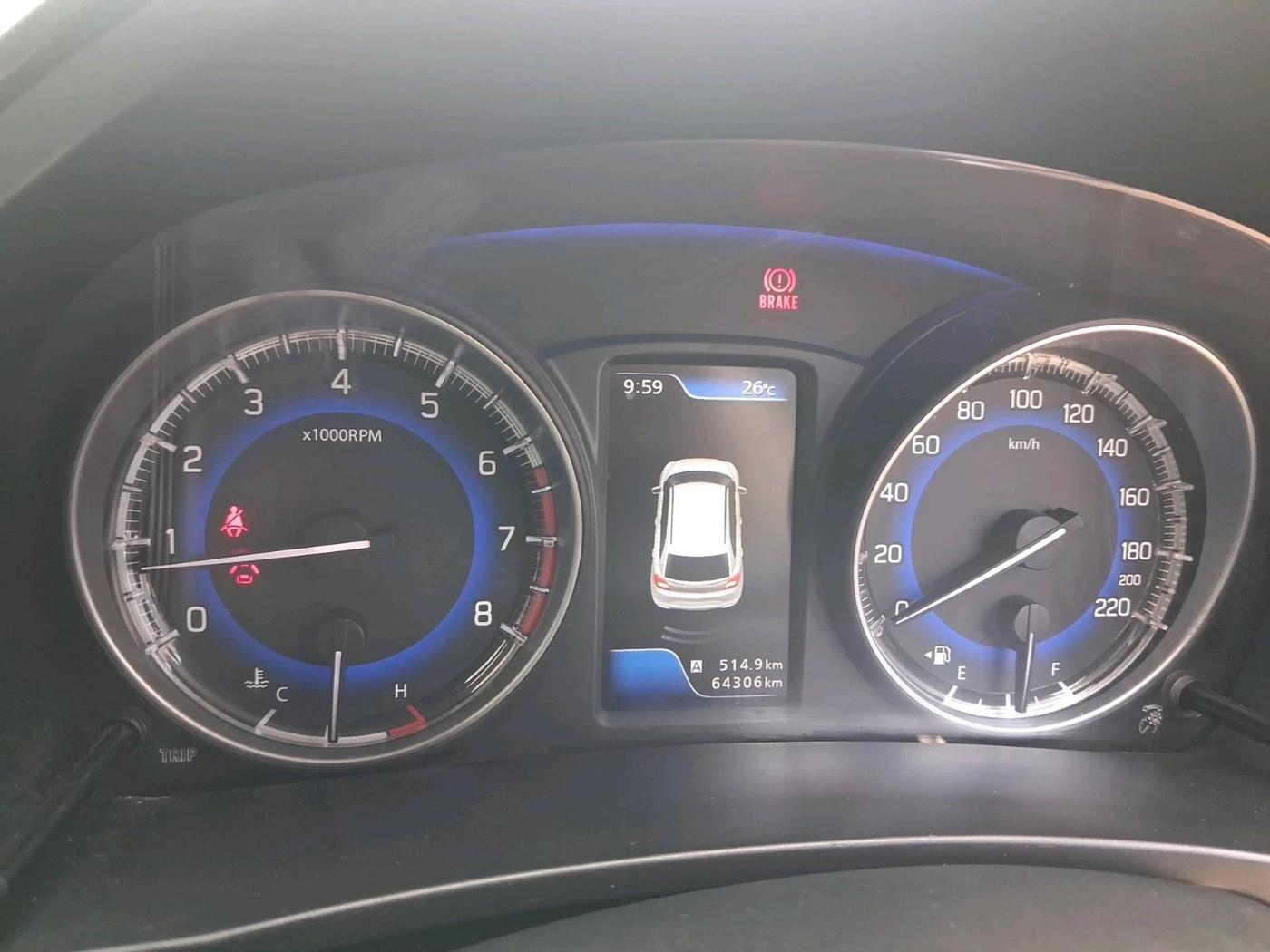 2016 Maruti Baleno ALPHA PETROL 1.2, Petrol, Manual, 64,306 km, interior