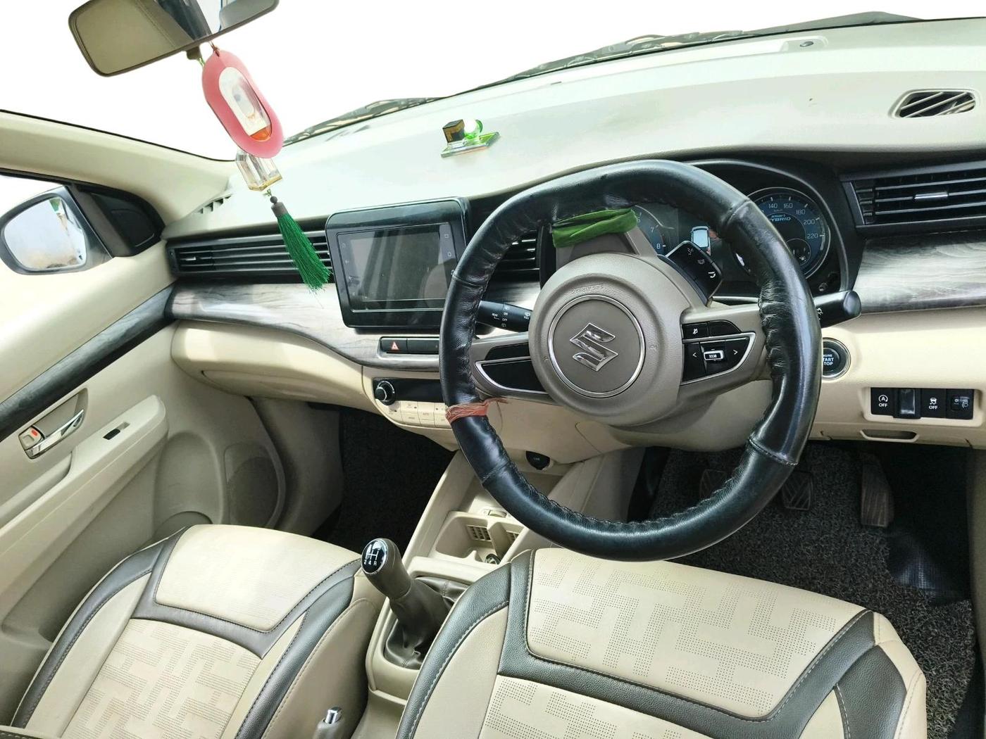 2024 Maruti Ertiga ZXI SHVS, Petrol, Manual, 86,071 km, interior