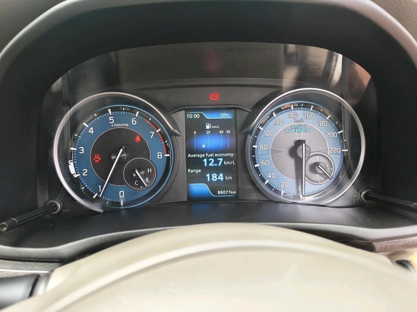 2024 Maruti Ertiga ZXI SHVS, Petrol, Manual, 86,071 km, interior