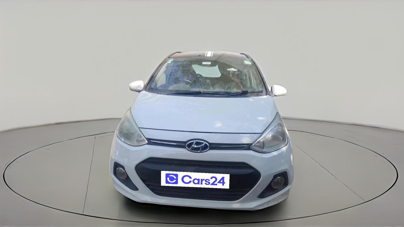 2013 Hyundai Grand i10 SPORTZ 1.2 KAPPA VTVT, Petrol, Manual, 1,30,603 km, exterior