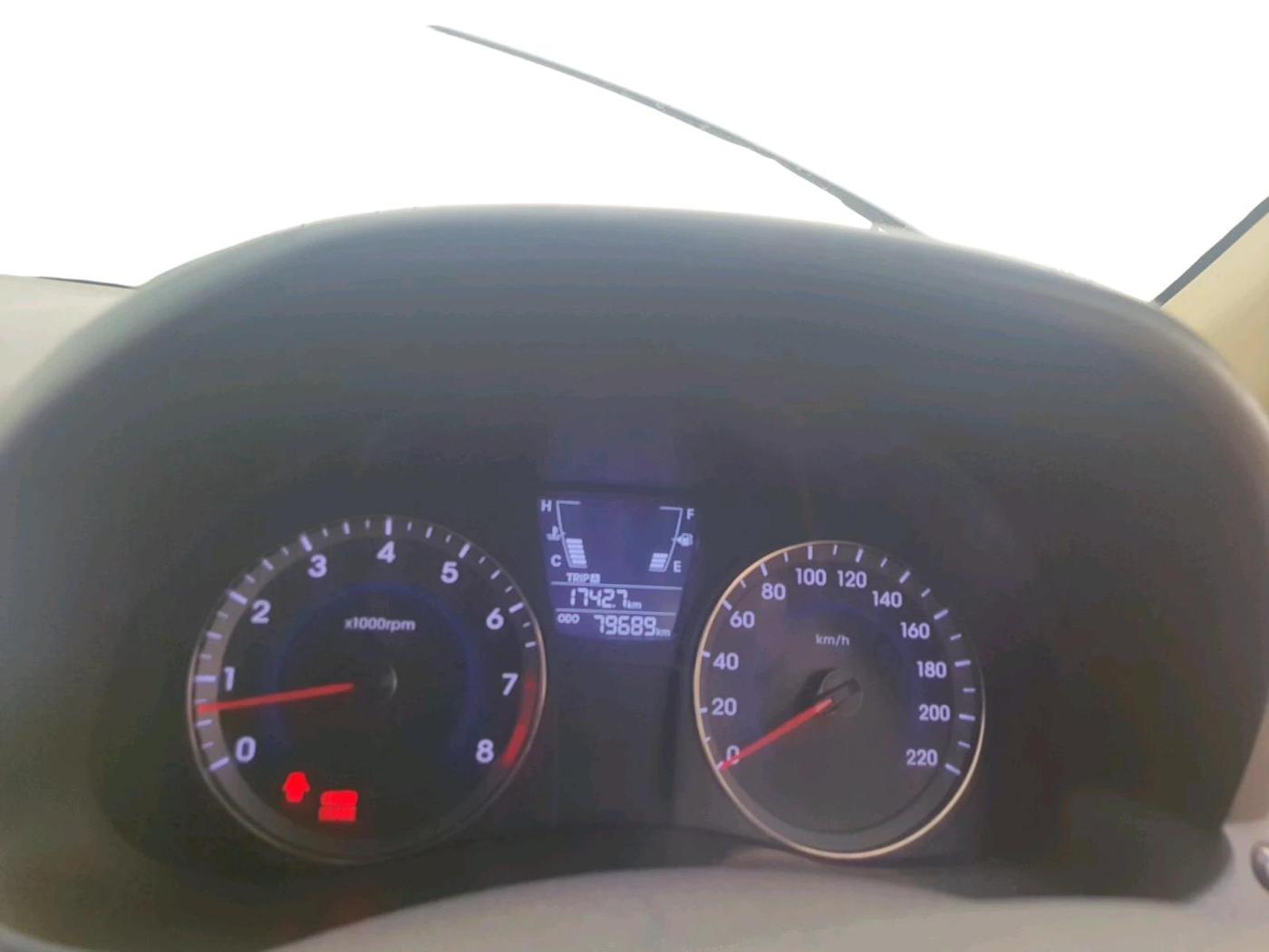 2017 Hyundai Verna 1.6 VTVT SX, Petrol, Manual, 79,689 km, interior