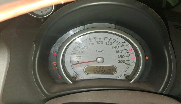 2012 Maruti Ritz VXI, Petrol, Manual, 72,886 km, interior