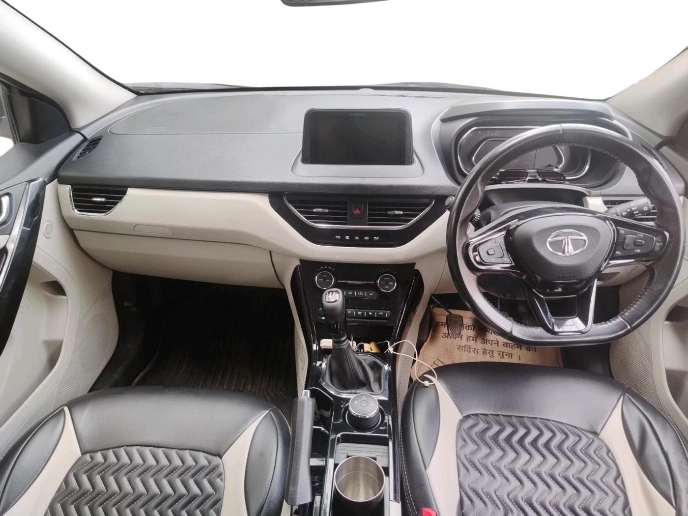 2022 Tata NEXON XZ PLUS (HS) PETROL, Petrol, Manual, 34,828 km, interior