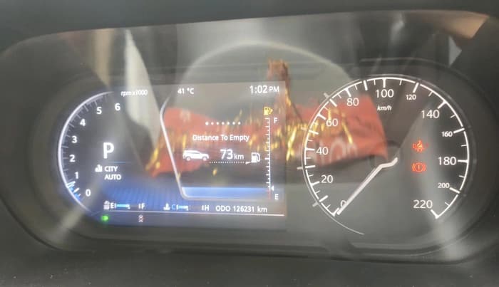 2021 Tata Safari XZA PLUS 6S, Diesel, Automatic, 1,26,231 km, interior
