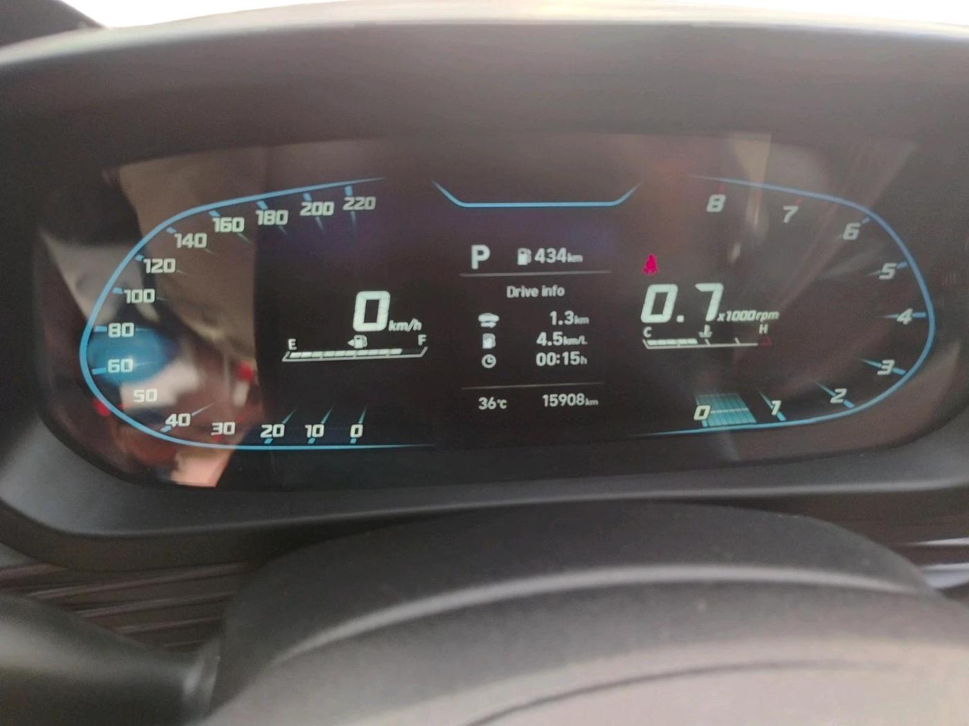 2025 Hyundai NEW I20 Sportz (O) 1.2 IVT, Petrol, Automatic, 15,908 km, interior