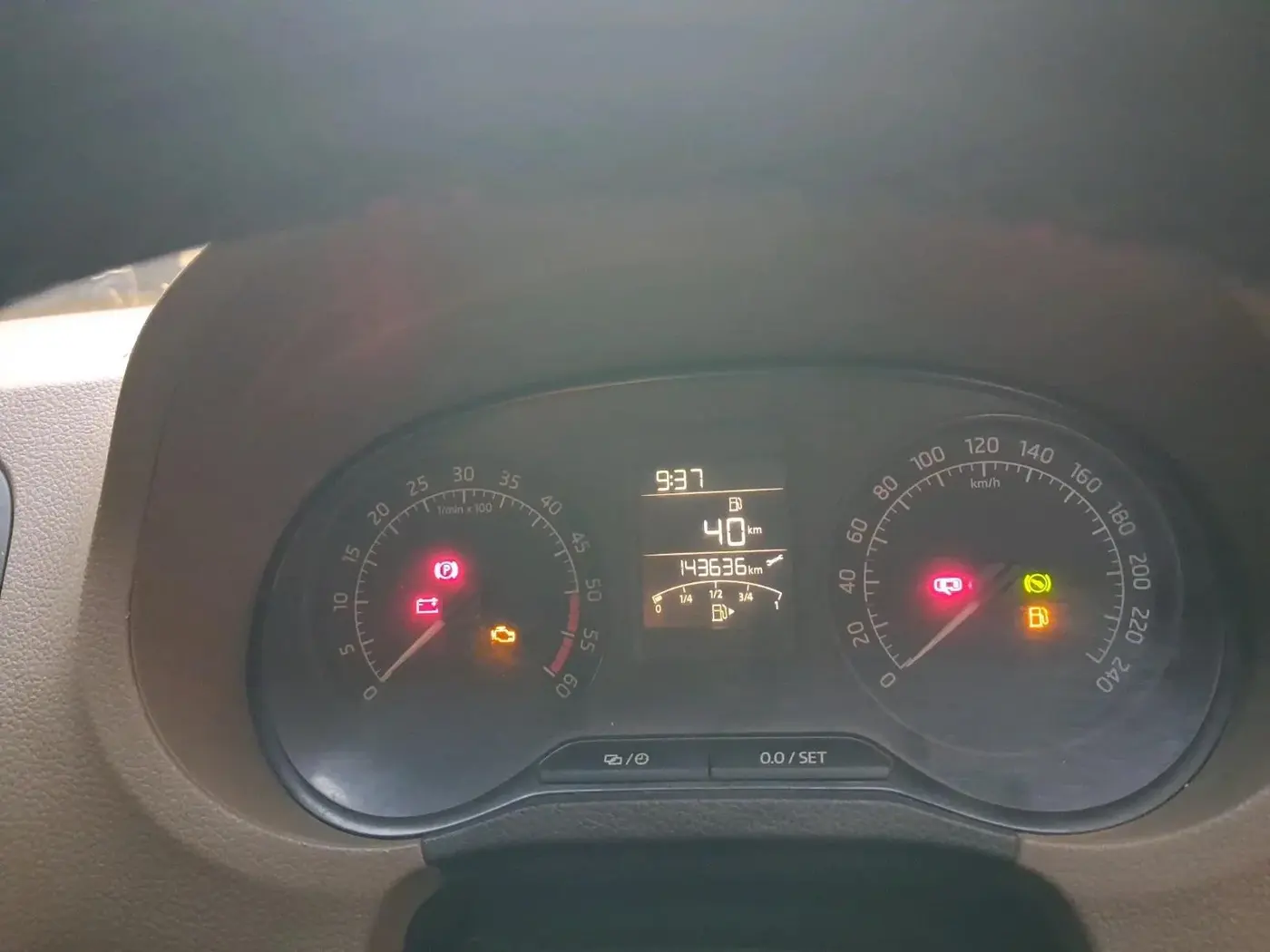 2016 Skoda Rapid 1.5 TDI CR ELEGANCE AT, Diesel, Automatic, 1,43,636 km, interior