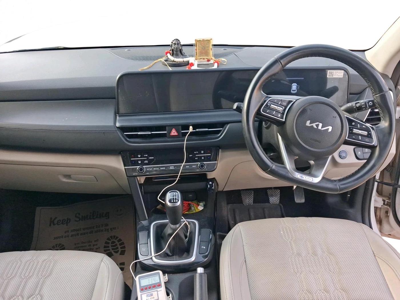 2023 KIA SELTOS HTX PETROL 1.5, Petrol, Manual, 1,03,102 km, interior