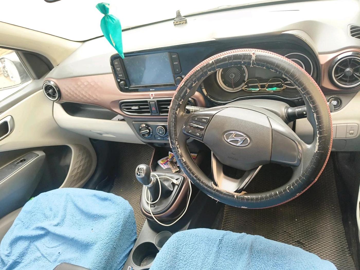 2020 Hyundai AURA SX 1.2, Petrol, Manual, 62,564 km, interior