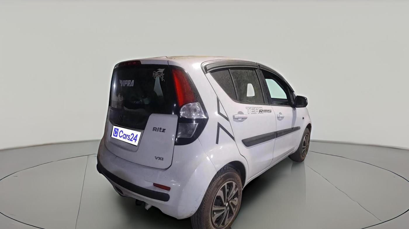 2012 Maruti Ritz VXI, Petrol, Manual, 98,517 km, exterior
