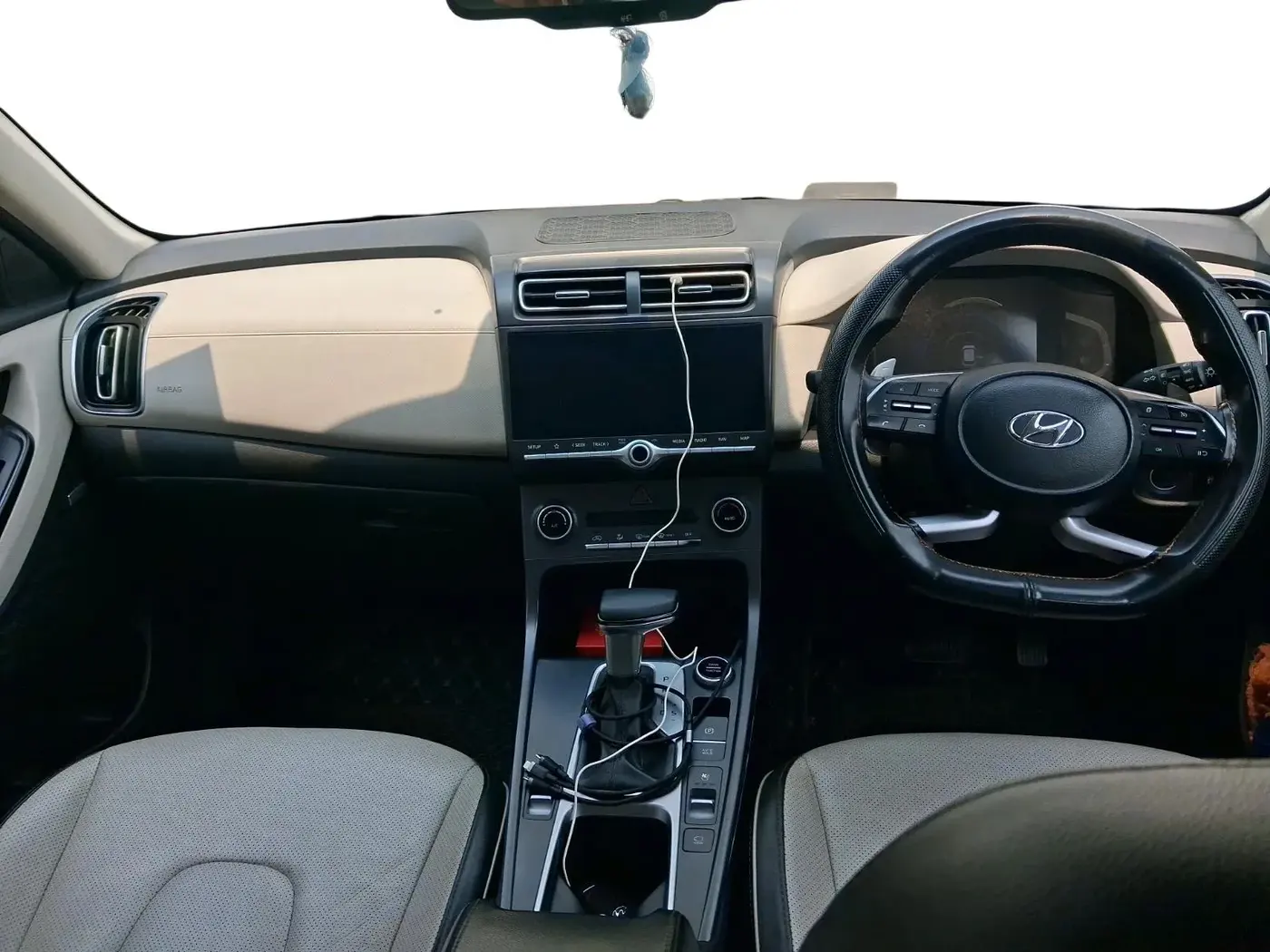 2020 Hyundai Creta SX (O) AT 1.5 DIESEL, Diesel, Automatic, 1,30,508 km, interior