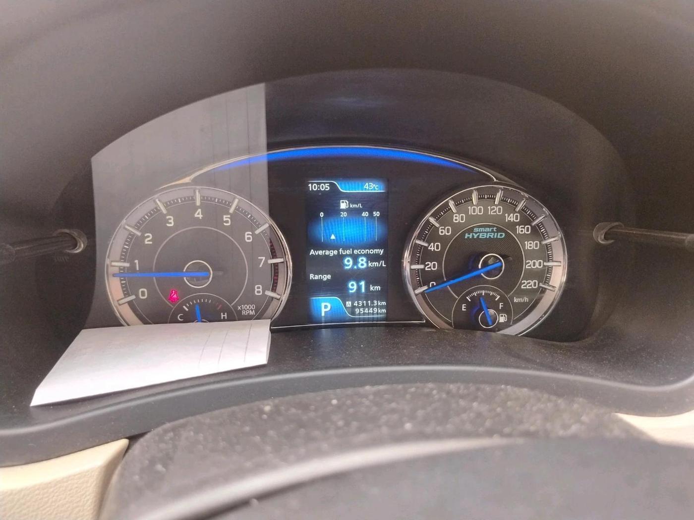 2023 Maruti Ciaz ZETA AT 1.5  SHVS PETROL, Petrol, Automatic, 95,449 km, interior