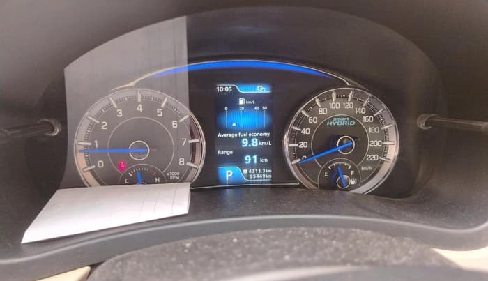 2023 Maruti Ciaz ZETA AT 1.5  SHVS PETROL, Petrol, Automatic, 95,449 km, interior