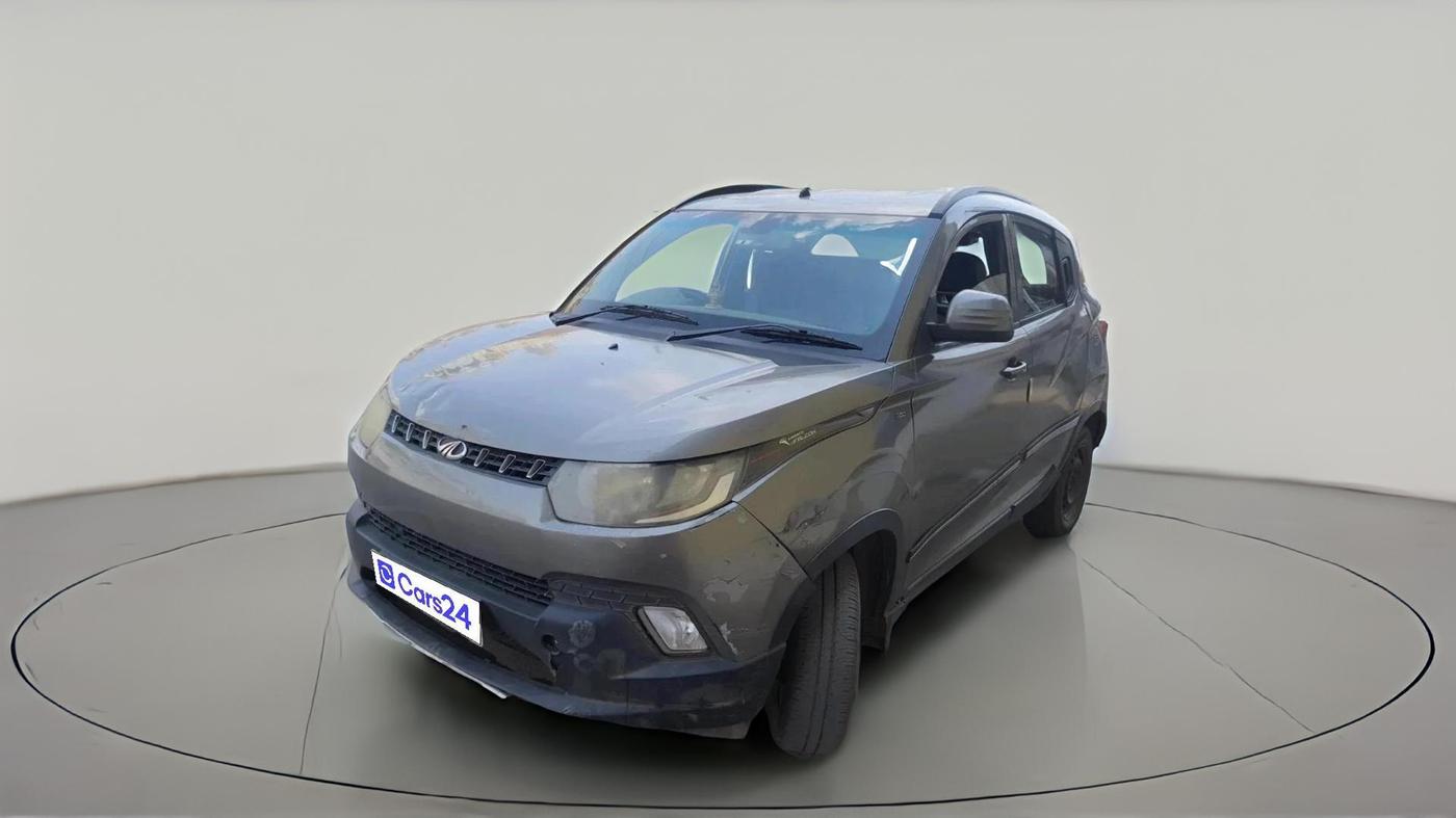 2016 Mahindra Kuv100 K6 PLUS 6 STR, Petrol, Manual, 1,17,478 km, exterior