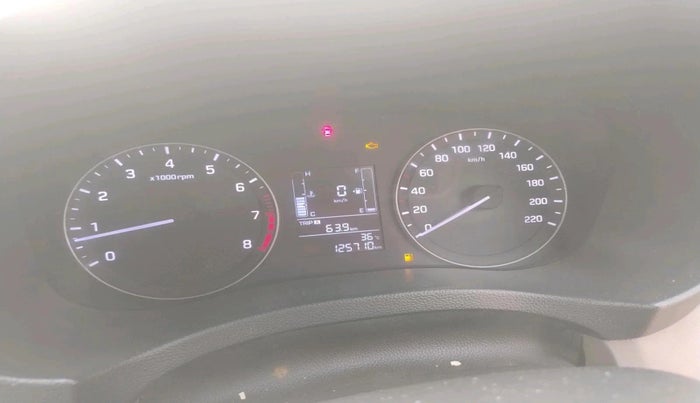 2017 Hyundai Creta E PLUS 1.6 PETROL, Petrol, Manual, 1,25,710 km, interior