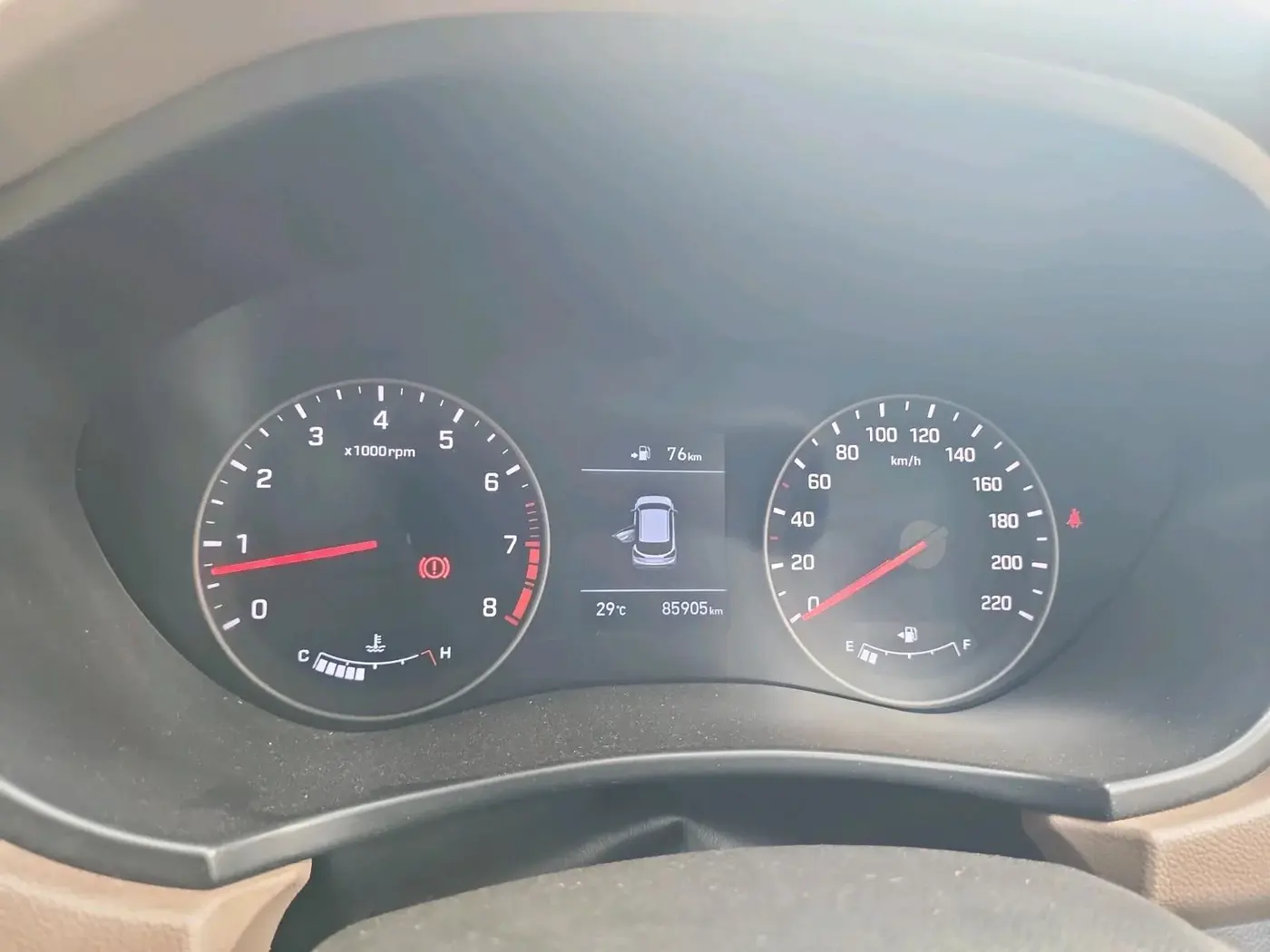 2018 Hyundai Elite i20 ASTA 1.2 (O), Petrol, Manual, 85,905 km, interior