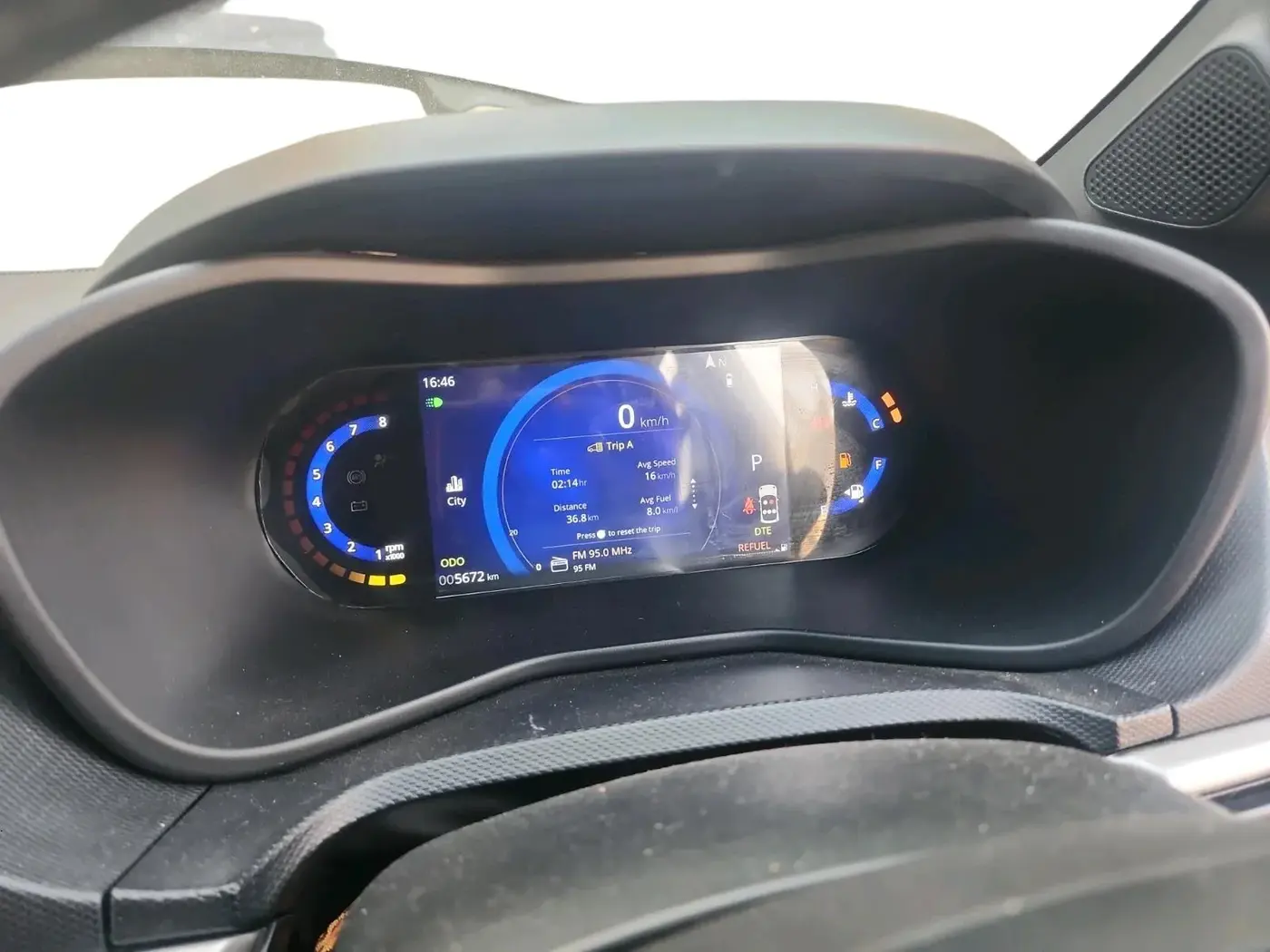 2025 Tata NEXON Creative Plus S 1.2 Revotron 6AMT Dark Edition, Petrol, Automatic, 5,672 km, interior