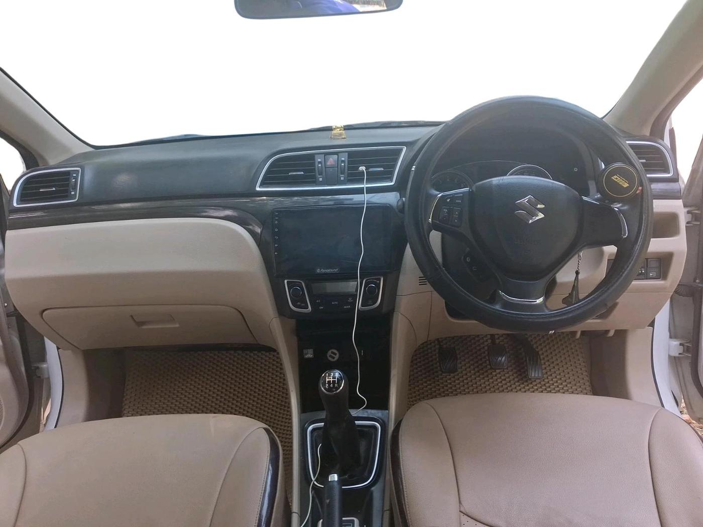 2017 Maruti Ciaz S 1.4 MT PETROL, Petrol, Manual, 50,917 km, interior