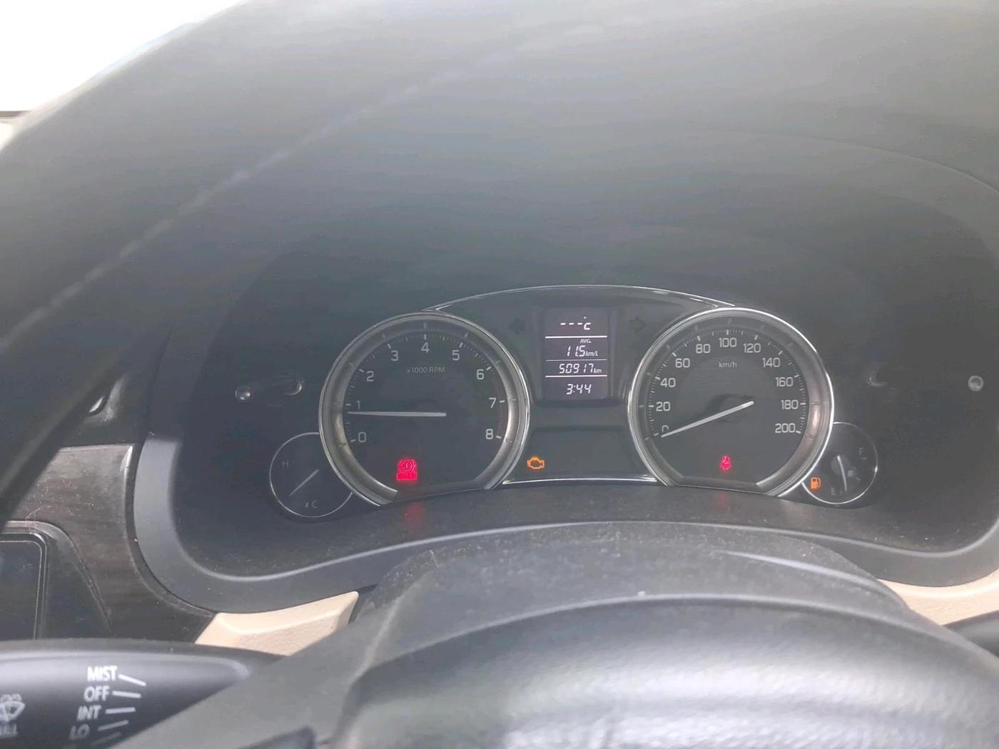 2017 Maruti Ciaz S 1.4 MT PETROL, Petrol, Manual, 50,917 km, interior