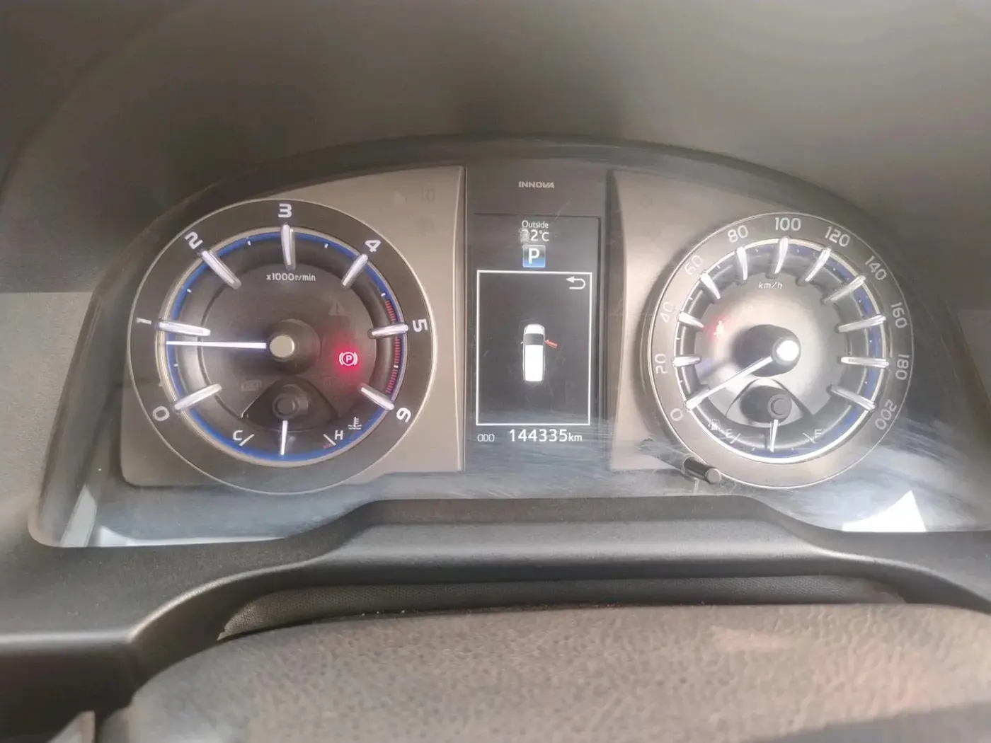2019 Toyota Innova Crysta 2.8 ZX AT 7 STR, Diesel, Automatic, 1,44,335 km, interior