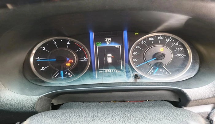 2017 Toyota Fortuner 2.8 4X2 AT, Diesel, Automatic, 2,74,372 km, interior