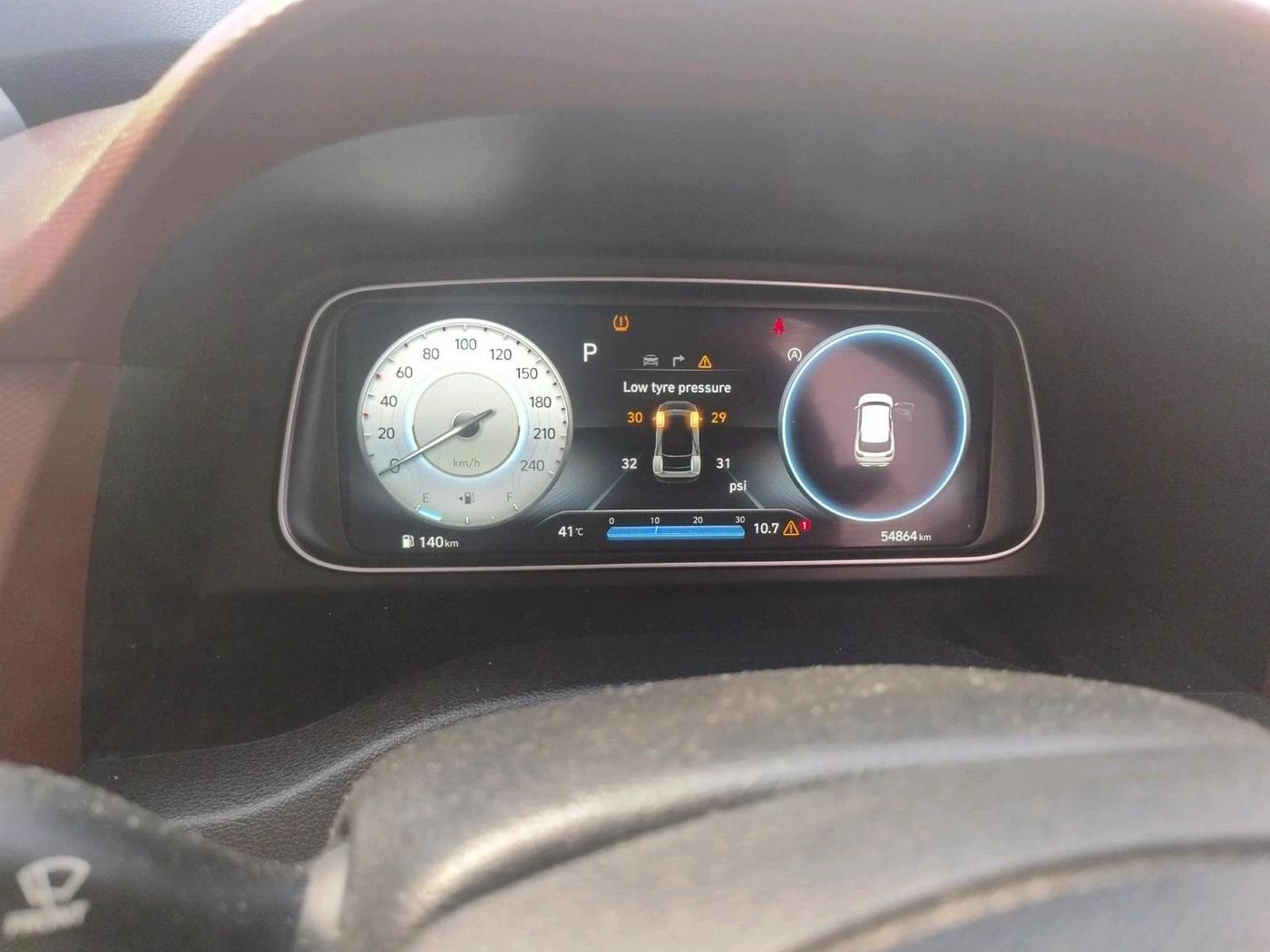 2023 Hyundai ALCAZAR PLATINUM(O) 7STR 1.5 AT, Diesel, Automatic, 54,864 km, interior