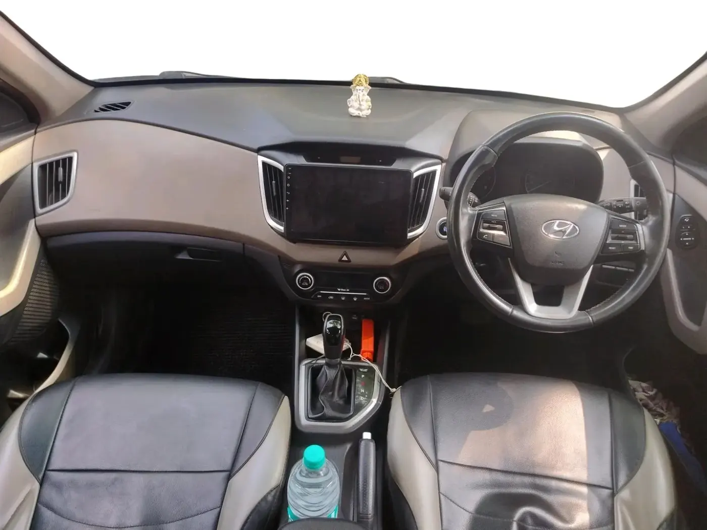 2016 Hyundai Creta SX PLUS AT 1.6 PETROL, Petrol, Automatic, 1,21,285 km, interior