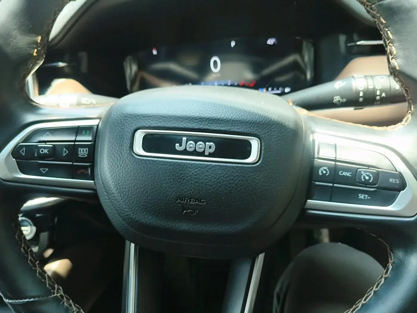 2023 Jeep MERIDIAN LIMITED (O) 4X2 AT, Diesel, Automatic, 19,792 km, interior