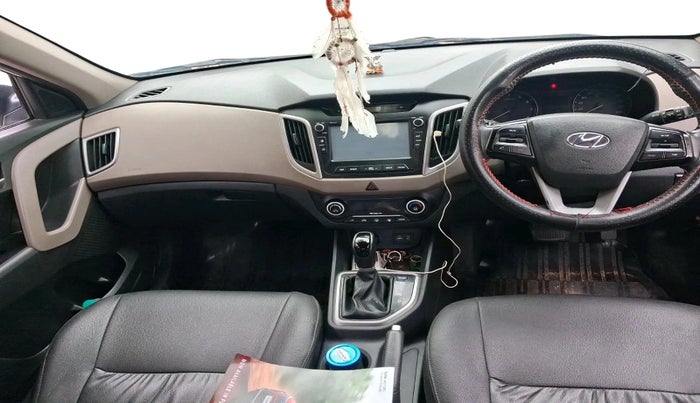 2017 Hyundai Creta SX PLUS AT 1.6 PETROL, Petrol, Automatic, 1,20,010 km, interior