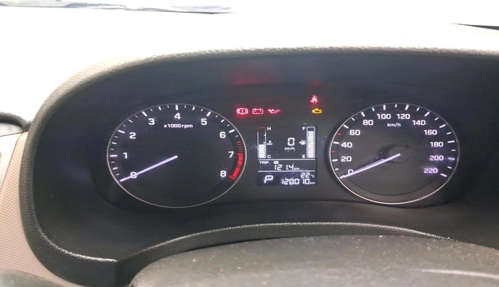 2017 Hyundai Creta SX PLUS AT 1.6 PETROL, Petrol, Automatic, 1,20,010 km, interior