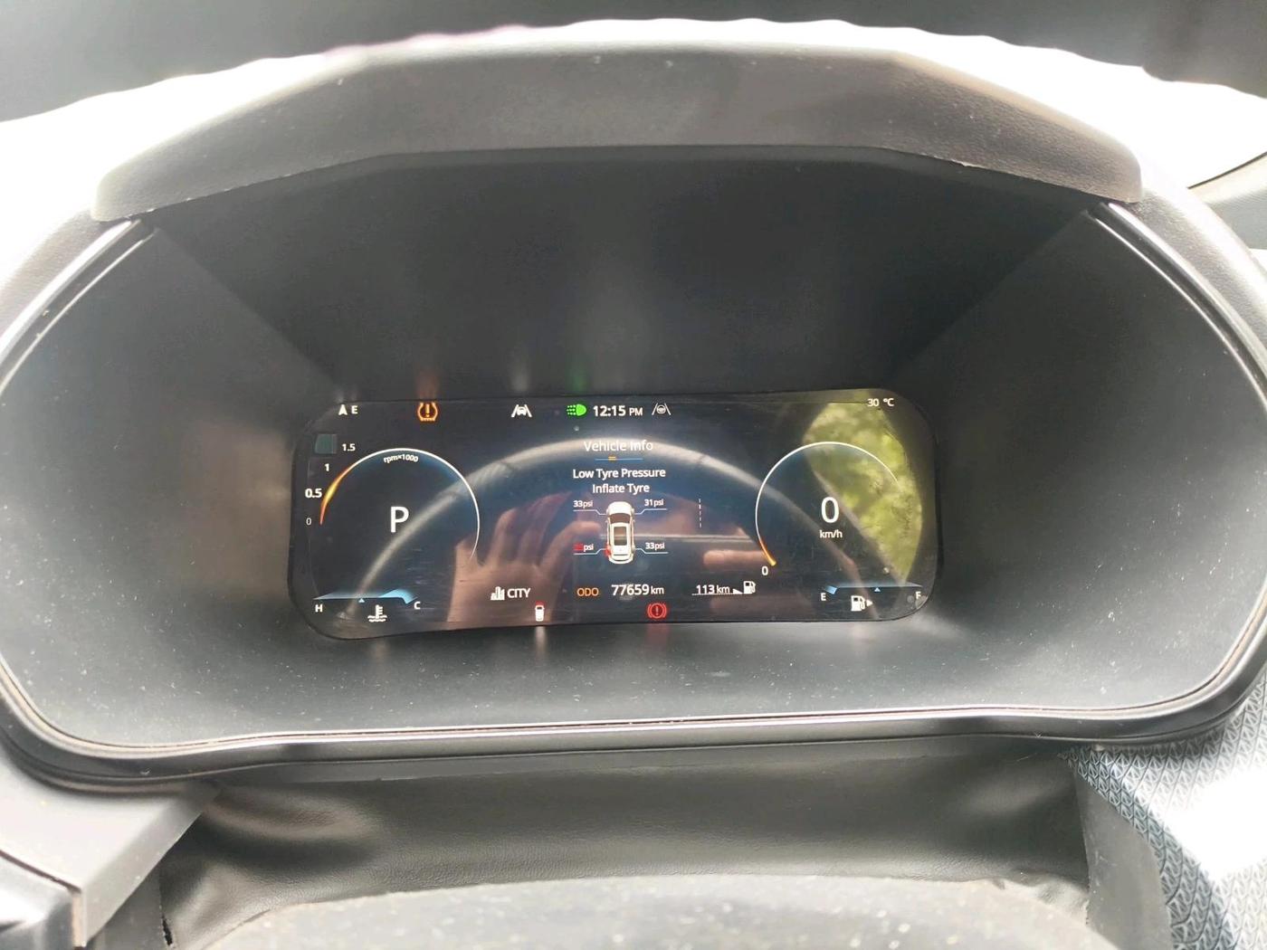 2023 Tata Harrier FEARLESS PLUS DARK EDITION AT, Diesel, Automatic, 77,659 km, interior