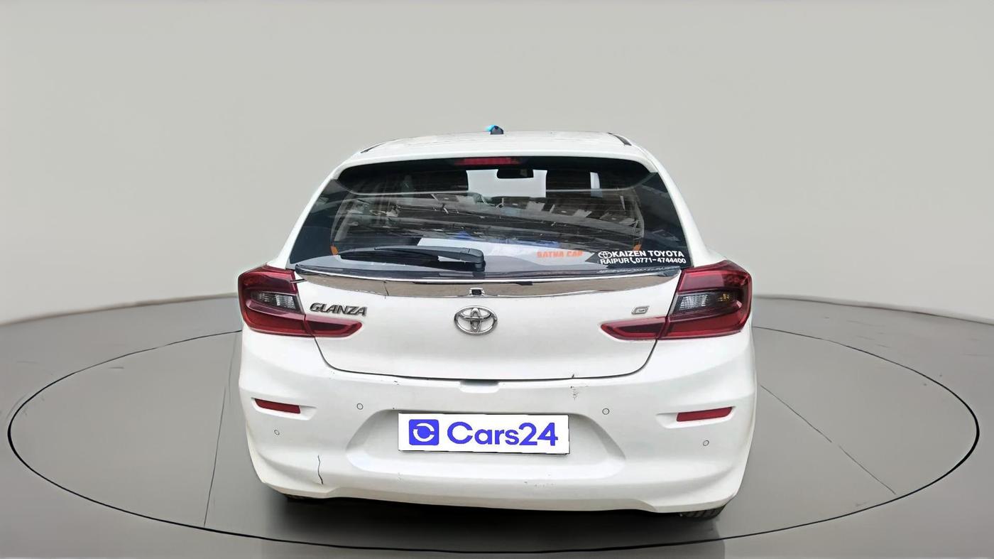 2025 Toyota Glanza G AMT, Petrol, Automatic, 13,842 km, exterior
