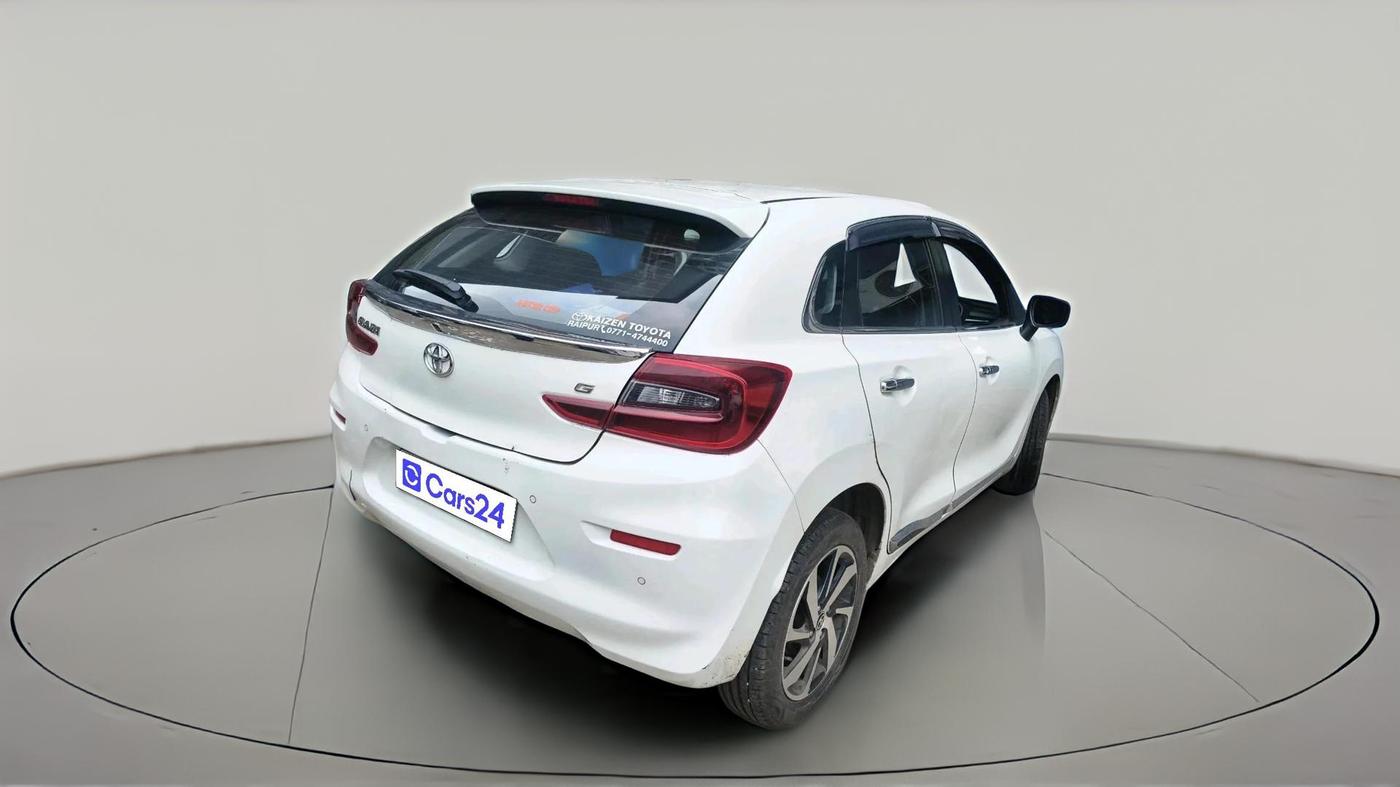 2025 Toyota Glanza G AMT, Petrol, Automatic, 13,842 km, exterior