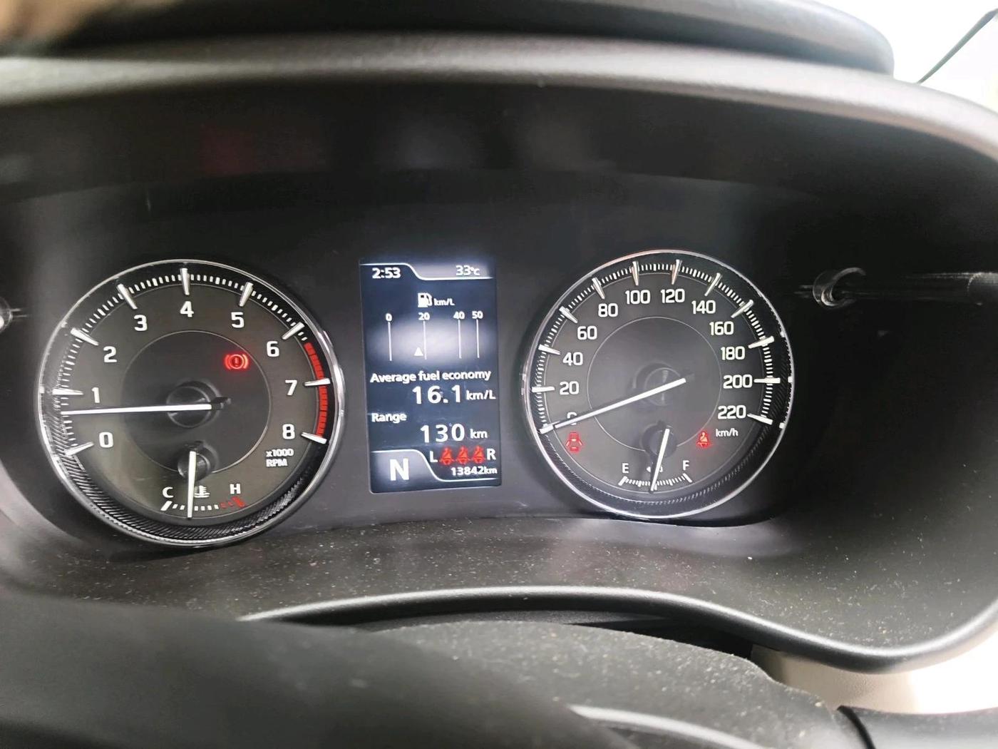 2025 Toyota Glanza G AMT, Petrol, Automatic, 13,842 km, interior