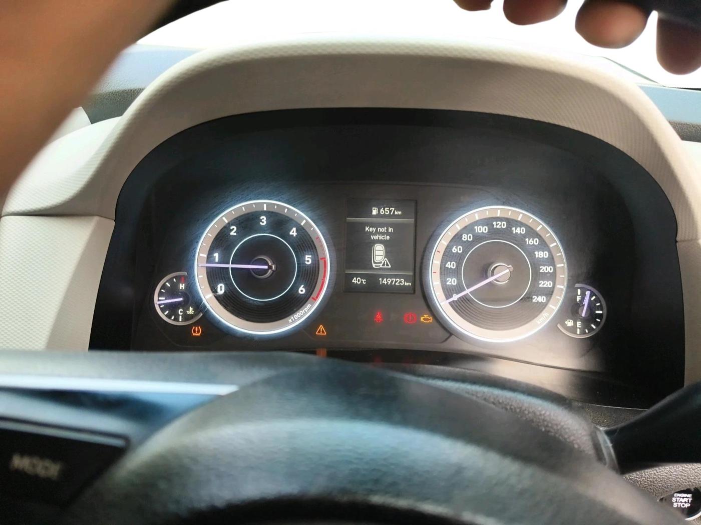 2020 Hyundai Creta SX 1.5 DIESEL, Diesel, Manual, 1,49,723 km, interior