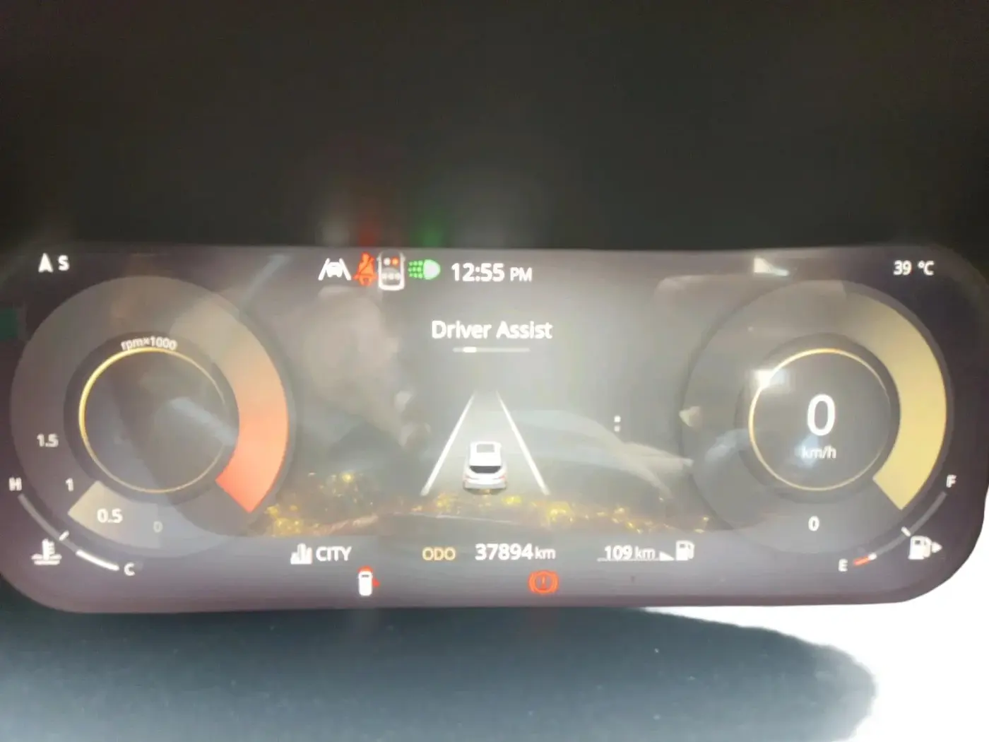 2025 Tata Harrier Fearless Plus Stealth Edition, Diesel, Manual, 37,894 km, interior