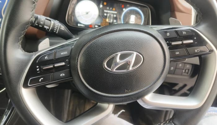 2023 Hyundai ALCAZAR PLATINUM(O) 7STR 1.5 AT, Diesel, Automatic, 1,73,486 km, interior